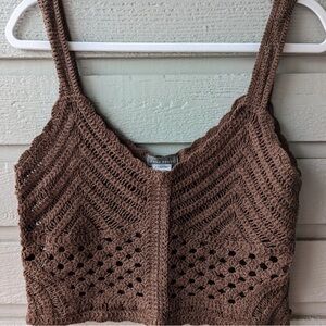 Bohemian Crochet Crop Top M/L
